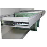 STEELCO AISLESAVERSHELVING  PULL OUT FILE FRAME 1200MM WHITE SATIN