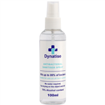 DYNATISE HAND SANITISER 75 ALCOHOL 100ML SPRAY