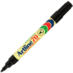 ARTLINE 70 PERMANENT MARKER BULLET 15MM BLACK