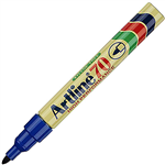 ARTLINE 70 PERMANENT MARKER BULLET 15MM BLUE
