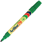 ARTLINE 70 PERMANENT MARKER BULLET 15MM GREEN