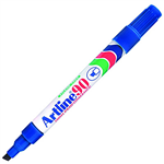ARTLINE 90 PERMANENT MARKER CHISEL 25MM BLUE