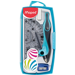 MAPED GRAPHIC MATH SET 8 PIECE ASSORTED