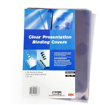 GBC IBICO BINDING COVER 250 MICRON A4 CLEAR PACK 25