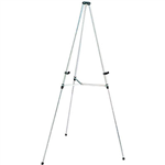 QUARTET TELESCOPIC FLIPCHART EASEL SILVER