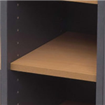 RAPID WORKER PIGEON HOLE UNIT ADDITIONAL SHELF 236 X 356MM BEECH