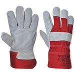 PORTWEST A220 PREMIUM CHROME RIGGER GLOVE RED XL
