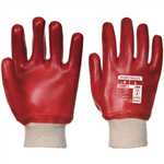 PORTWEST A400 PVC KNITWRIST RED XL