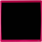 QUARTET BASICS CHALKBOARD 350 X 350MM ASSORTED FRAME
