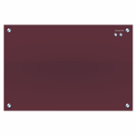QUARTET INFINITY GLASSBOARD 600 X 450MM RED