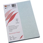 QUILL PARCHMENT PAPER 90GSM A4 BLUE PACK 100