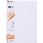QUILL LINEN BOND PAPER A4 90GSM WHITE PACK 100