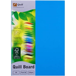 QUILL XL MULTIBOARD 210GSM A4 MARINE BLUE PACK 50