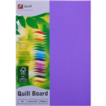 QUILL XL MULTIBOARD 210GSM A4 LILAC PACK 50