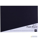 QUILL FOAM BOARD 5MM A3 BLACK