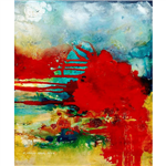 QUIETPRINT ACOUSTIC ART BY HELENE HARDY LARGE RISING SUN