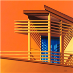 QUIETPRINT ACOUSTIC ART BY DREW HARRISON LARGE TIGERS IN THE ATTIC