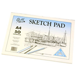 QUILL SKETCH PAD 110GSM 100 PAGE A4 WHITE