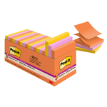 POSTIT R33018SSAUCP SUPER STICKY POP UP NOTES 76 X 76MM RIO DE JANIERO CABINET PACK 18