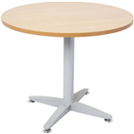 RAPID SPAN 4 STAR ROUND TABLE 900MM BEECHSILVER