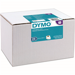 DYMO 99012 LW ADDRESS LABELS 89 X 36MM WHITE ROLL 260 BOX 24