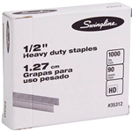 SWINGLINE SF13 HEAVY DUTY STAPLES 127MM LEG BOX 1000