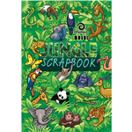 OLYMPIC SJ64 SCRAPBOOK JUNGLE BLANK 67GSM 64 PAGE 335 X 240MM