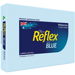 REFLEX COLOURS A4 COPY PAPER 80GSM BLUE PACK 500 SHEETS