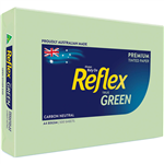 REFLEX COLOURS A4 COPY PAPER 80GSM GREEN PACK 500 SHEETS