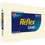 REFLEX COLOURS A4 COPY PAPER 80GSM SAND PACK 500 SHEETS