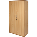 RAPID SPAN CUPBOARD LOCKABLE 900 X 450 X 1800MM BEECH