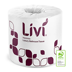 LIVI IMPRESSA TOILET TISSUE CORE SCENTED 3PLY 225 SHEET CARTON 48