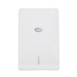 LIVI COMPACT INTERLEAVE TOWEL DISPENSER 350 X 86 X 230MM WHITE