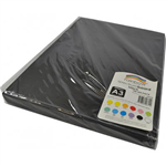 RAINBOW SPECTRUM BOARD 220GSM A3 BLACK PACK 100