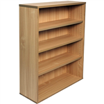 RAPID SPAN BOOKCASE 3 SHELF 900 X 315 X 1200MM BEECH