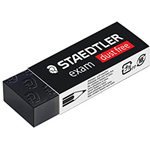 STAEDTLER 526 EXAM PENCIL ERASER LARGE BLACK