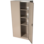 STEELCO STATIONERY CABINET 3 SHELVES 1830 X 914 X 463MM BEIGE