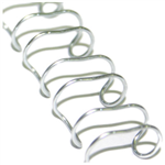 GOLD SOVEREIGN WIRE BINDING COMB 23 LOOP 12MM A4 SILVER BOX 100