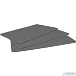 CLEANSCREEN SCREEN 550 X 9 X 350MM CHARCOAL
