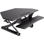 ARISE DESKALATOR CORNER 1050 X 588MM BLACK