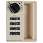 STEELCO CM1 COMBINATION LOCKER DOOR LOCK BEIGE