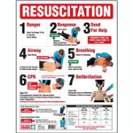 FIRST AIDERS CHOICE CPR WALL CHART