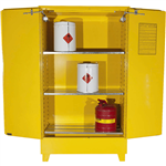 BRADY FLAMMABLE LIQUID STORAGE CABINET VALUE 160 LITRE YELLOW