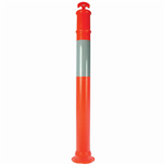 BRADY BOLLARD VALUE T TOP STEM ONLY 1150MM ORANGE