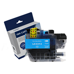 COMPATIBLE BROTHER LC3311CLC3313C INK CARTRIDGE HIGH YIELD CYAN