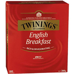 TWININGS CLASSICS ENGLISH BREAKFAST TEA BAGS PACK 100