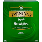 TWININGS CLASSICS IRISH BREAKFAST TEA BAGS PACK 100