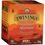 TWININGS AUSTRALIAN AFTERNOON TEA BAGS PACK 10