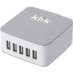 KLIK 5 PORT USB DESKTOP CHARGER