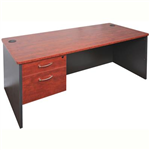 RAPID MANAGER OPEN DESK 1800 X 900MM APPLETREEIRONSTONE
